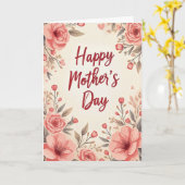 Mam, je bedoelt de wereld Moederdag Kaart (Gele Bloem)