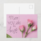 Mam, je bent de beste briefkaart (Voorkant / Achterkant)