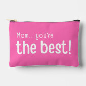 Mam Je bent de beste cosmetische noties rits tas (Voorkant)