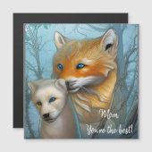 Mam Je bent de beste - Fox en baby (Voorkant / Achterkant)