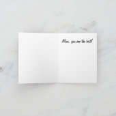 Mam, je bent de beste vogel! kaart (Binnen)