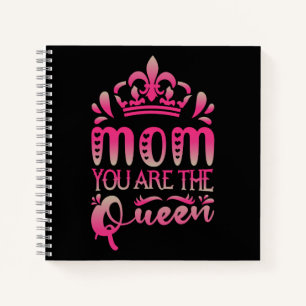 Mam Je bent de koningin, Moederdag Gift. Notitieboek