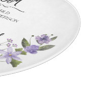 Mam Je bent de wereld gepersonaliseerde snijplank (Hoek)