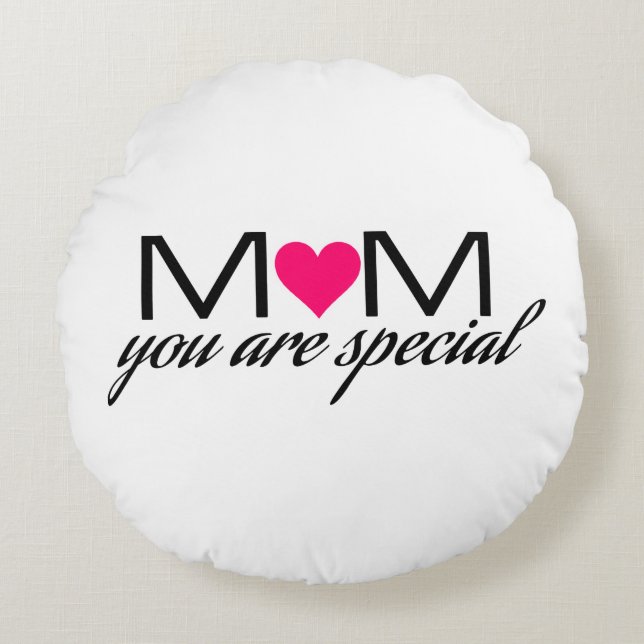 Mam je bent een speciale kussen (Voorkant)