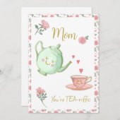 Mam, je bent een the-rrifiek kaart (Voorkant / Achterkant)