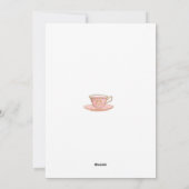 Mam, je bent een theepot fantastisch kaart (Achterkant)