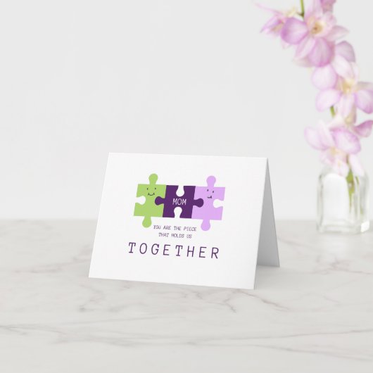 Mam je bent het stuk dat ons samen Kaart houdt (Orchidee)