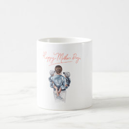 "Mam, je bent mijn grootste zegen. Muglady" Koffiemok