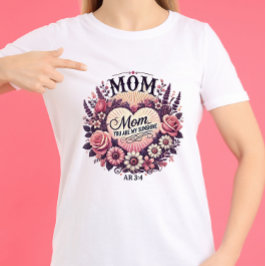 Mam Je bent mijn zon Tri-Blend Shirt