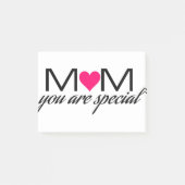 Mam je bent speciale advertentie. post-it® notes (Voorkant)