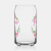 Mam Je bent zo geliefd Bloemenkrans Roos Blikvorm Glas (Rechts)