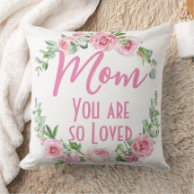 Mam Je bent zo geliefd Bloemenkrans Roos