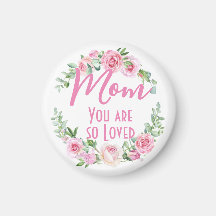 Mam Je bent zo geliefd Bloemenkrans Roos