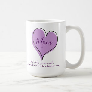 Mam, je bent zo mooi als een engel koffiemok