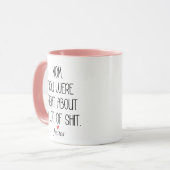 Mam, je had gelijk Moederdag gepersonaliseerd Mok (Voorkant links)