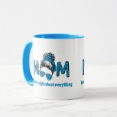 Mam je had gelijk over alles mok (Voorkant links)