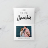 Mam Je krijgt een kind met een klein kind. Aankondiging (Binnen)