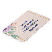 Mam, je laat alles bloeien magneet (Linkerzijde)