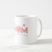 "Mam, je liefde is mijn superkracht. Muglady" Koffiemok (Voorkant rechts)