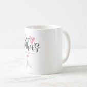 "Mam, je liefde maakt me sterk." Koffiemok (Voorkant rechts)