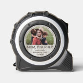 Mam Je Regel Gepersonaliseerde Moeder's Foto Tekst Rolmaat (Voorkant)