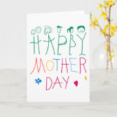 Mam, jij bent alles voor mij kaart (Gele Bloem)