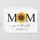 Mam, jij bent de beste Moederdag op maat Kaart (Voorkant)