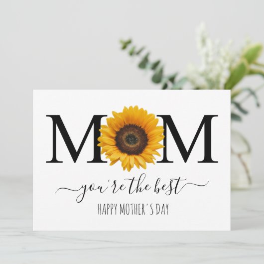 Mam, jij bent de beste Moederdag op maat Kaart (Staand voorkant)