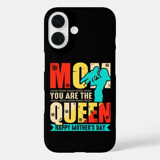Mam, jij bent de koningin-67761 Case-Mate iPhone case (Achterkant)