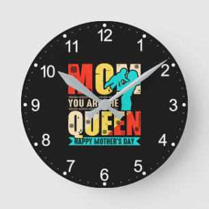 Mam, jij bent de koningin-67761 ronde klok