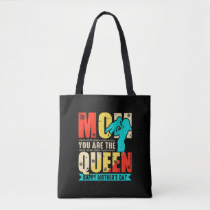 Mam, jij bent de koningin-67761 tote bag