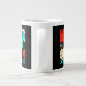 Mam, jij bent de koningin grote koffiekop (Achterkant)