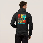 Mam, jij bent de koningin hoodie (Achterkant volledig)