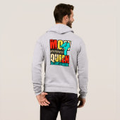Mam, jij bent de koningin hoodie (Achterkant volledig)