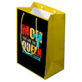Mam, jij bent de koningin medium cadeauzakje (Achterkant Gekanteld)