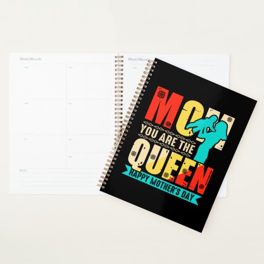 Mam, jij bent de koningin planner (Display)