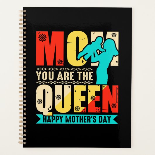 Mam, jij bent de koningin planner (Voorkant)