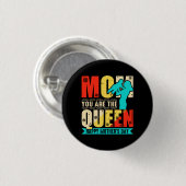 Mam, jij bent de koningin ronde button 3,2 cm (Voorkant /achterkant)