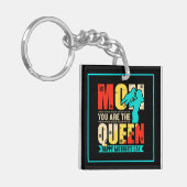 Mam, jij bent de koningin sleutelhanger (Voorkant Links)