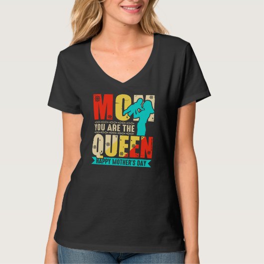 Mam, jij bent de koningin t-shirt (Voorkant)