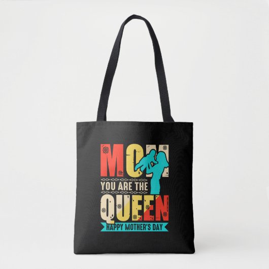 Mam, jij bent de koningin tote bag (Voorkant)