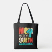 Mam, jij bent de koningin tote bag (Achterkant)