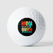 Mam, jij bent de Queen-67761 Golfballen (Voorkant)