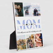 Mam, jij bent de wereldfoto fotoplaat (Zijkant)