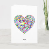 Mam, jij bent mijn alles kaart (Achterkant)