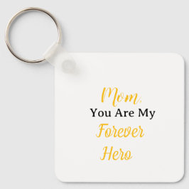 Mam, jij bent mijn 🌟 Forever Hero Sleutelhanger