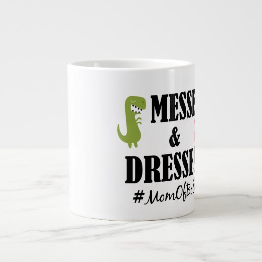 Mam - Jumbo-Mok Grote Koffiekop (Voorkant)