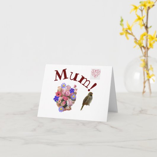 Mam Kaart (Gele Bloem)