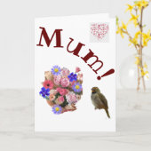 Mam! Kaart (Gele Bloem)