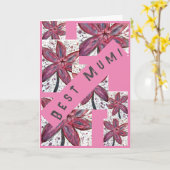 Mam! Kaart (Gele Bloem)